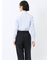 嬉しい機能 レギュラーカラー 長袖シャツ サックス