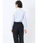嬉しい機能 レギュラーカラー 長袖シャツ サックス