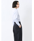 嬉しい機能 レギュラーカラー 長袖シャツ サックス