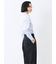 嬉しい機能 レギュラーカラー 長袖シャツ サックス