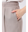 ストレッチウォッシャブル テーパードパンツ ベージュ(セットアップ可能)