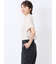 タックパール 半袖プルオーバーブラウス
