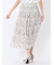 シフォンジョーゼット ロングスカート