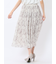 シフォンジョーゼット ロングスカート