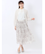 シフォンジョーゼット ロングスカート