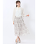 シフォンジョーゼット ロングスカート
