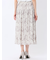 シフォンジョーゼット ロングスカート