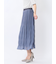 シフォンジョーゼット ロングスカート