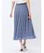 シフォンジョーゼット ロングスカート