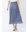 シフォンジョーゼット ロングスカート
