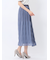 シフォンジョーゼット ロングスカート
