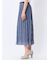 シフォンジョーゼット ロングスカート
