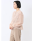 フリル 前開き 長袖ブラウス
