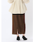 フリル ロングタイトスカート