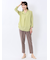 麻調合繊 ベルト付き テーパードパンツ（セットアップ可能）