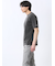 ジャガード クルーネック半袖Tシャツ
