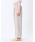 麻調合繊 ベルト付き ワイドパンツ（セットアップ可能）