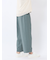 麻調合繊 ベルト付き ワイドパンツ（セットアップ可能）