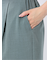 麻調合繊 ベルト付き ワイドパンツ（セットアップ可能）