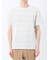 メッシュボーダー クルーネック半袖Tシャツ