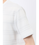 メッシュボーダー クルーネック半袖Tシャツ