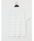 メッシュボーダー クルーネック半袖Tシャツ