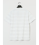メッシュボーダー クルーネック半袖Tシャツ
