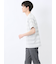 メッシュボーダー クルーネック半袖Tシャツ