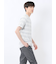 メッシュボーダー クルーネック半袖Tシャツ