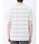 メッシュボーダー クルーネック半袖Tシャツ
