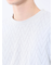 プレーティングジャガード クルーネック半袖Tシャツ