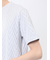 プレーティングジャガード クルーネック半袖Tシャツ