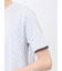 プレーティングジャガード クルーネック半袖Tシャツ