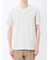 メランジ 裏ボーダー Vネック半袖Tシャツ