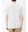 メランジ 裏ボーダー Vネック半袖Tシャツ