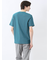 メランジ 裏ボーダー Vネック半袖Tシャツ