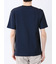 メランジ 裏ボーダー Vネック半袖Tシャツ