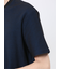 メランジ 裏ボーダー Vネック半袖Tシャツ