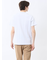 シャドーチェック Vネック半袖Tシャツ
