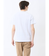 シャドーチェック Vネック半袖Tシャツ