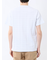 シャドーチェック Vネック半袖Tシャツ