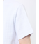 シャドーチェック Vネック半袖Tシャツ