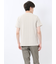 シャドーチェック Vネック半袖Tシャツ