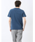 シャドーチェック Vネック半袖Tシャツ