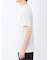 メッシュ かすれプリント クルーネック半袖Tシャツ