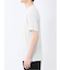 メッシュ かすれプリント クルーネック半袖Tシャツ