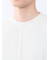 メッシュ かすれプリント クルーネック半袖Tシャツ