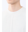 メッシュ かすれプリント クルーネック半袖Tシャツ