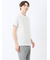 ピンタックボーダー クルーネック半袖Tシャツ