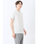 ピンタックボーダー クルーネック半袖Tシャツ